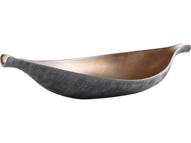 Cyan Design Charcoal Grey Bronze Horus Serving Tray C309012