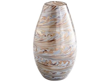 Cyan Design Metallic Sand Swirl Caravelas Vase C309646