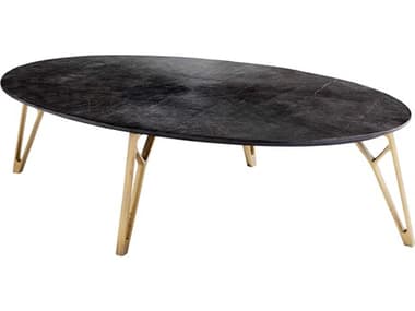 Cyan Design Quartette Oval Metal Coffee Table C309711