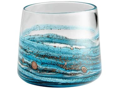 Cyan Design Blue Gold Dust Rogue Vase C309984