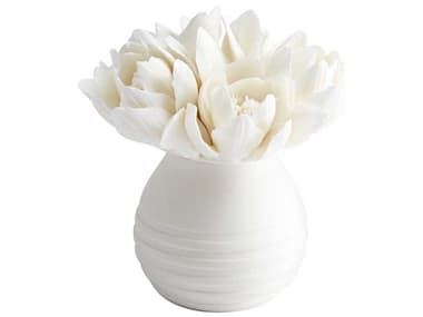 Cyan Design White Blooming Sculpture C310286