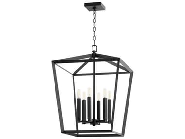 Cyan Design Hyperion 6-Light Noir Black Lantern Pendant C310376