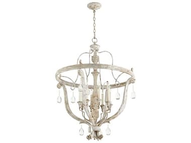 Cyan Design Baton 8-Light Weathered Grey Traditional Candelabra Chandelier C310386