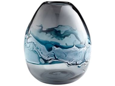 Cyan Design Blue White Mescolare Vase C310462