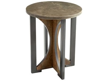 Cyan Design Savannah Round Stone End Table C310503