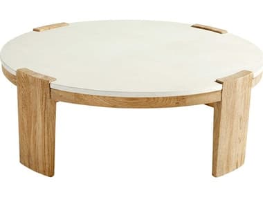 Cyan Design Spezza Round Concrete Coffee Table C310506