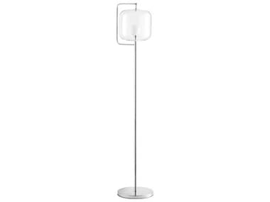 Cyan Design Isotope Polished Nickel Floor Lamp C310558