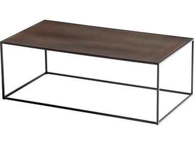 Cyan Design 42" Rectangular Metal Old World Coffee Table C310567