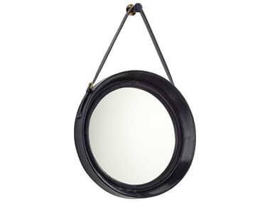 Cyan Design Venster Blue Round Wall Mirror C310717