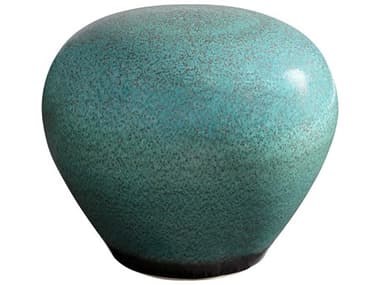 Cyan Design 19" Turquoise Glaze Green Accent Stool C310810