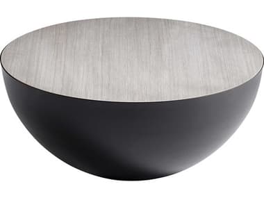 Cyan Design 31" Round Wood Graphite Coffee Table C310843