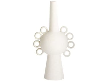 Cyan Design Ringlets White 18'' High Vase C311205