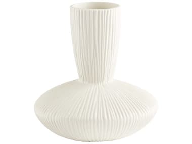 Cyan Design Echo White 9'' High Vase C311210