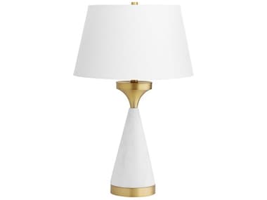 Cyan Design Snow White Linen Shade Buffet Lamp C311220
