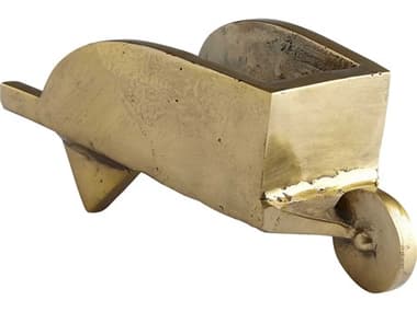 Cyan Design Wheelbarrow Aged Brass Token C311231