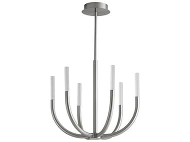 Cyan Design 6-Light Satin Nickel Candelabra Chandelier C311395