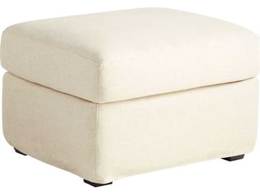 Cyan Design Sovente White Upholstered Ottoman C311450