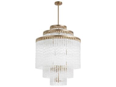 Cyan Design Nob 18-Light Aged Brass Tiered Chandelier C311676