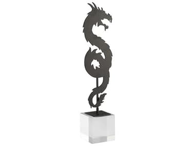 Cyan Design Black Shenron Dragon Sculpture C311704