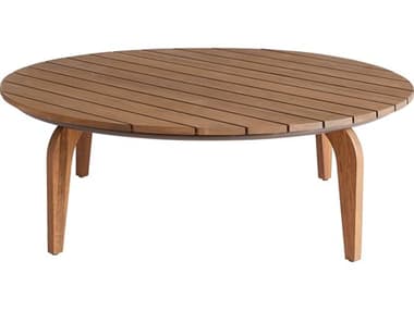 Cyan Design Round Wood Brown Coffee Table C311737