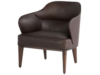 Cyan Design Agata Brown Leather Accent Chair C311780