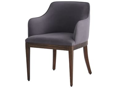 Cyan Design Dublin Gray Upholstered Arm Dining Chair C311789