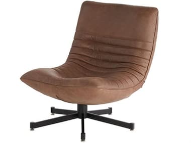Cyan Design Eduarda Brown Leather Accent Chair C311807