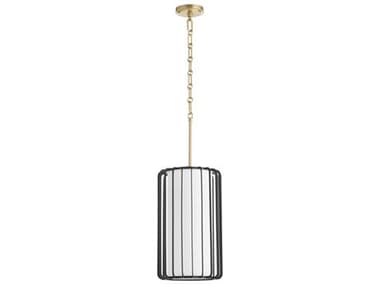 Cyan Design Tuxedo 1-Light Black Cylinder Mini Pendant C311864