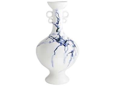 Cyan Design White Cobalt Blue Black Nola Vase C311922