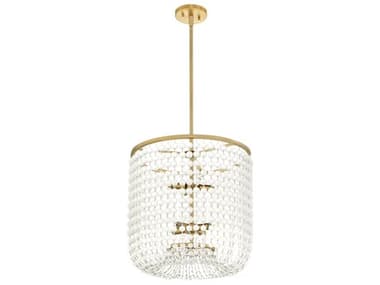 Cyan Design Ophelia 8-Light Aged Brass Drum Pendant C311943