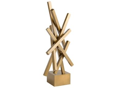 Cyan Design Stasis Aged Brass Sculpture C312016