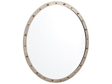 Cyan Design Odraz Nickel Gold Wall Mirror Oval C312144