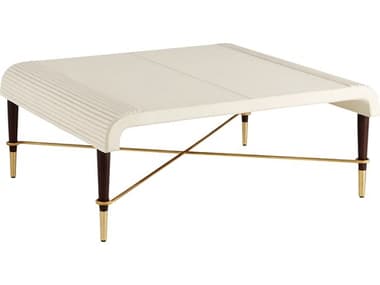 Cyan Design Rectangular Leather Coffee Table C312219
