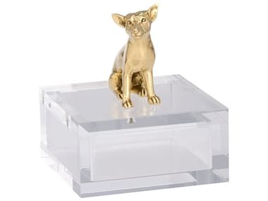 Cyan Design Lago Clear Brass Jewelry Box C312263