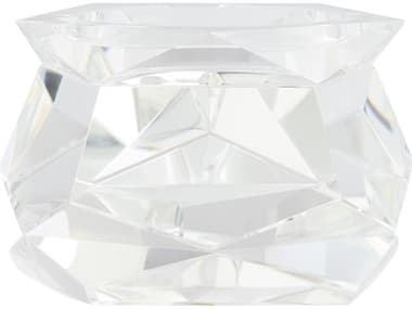 Cyan Design Faceted Pillar Clear Candle Holder C312296