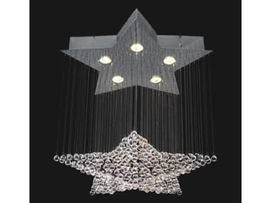 Classic Lighting Corpi Celeste 5-Light Chrome Geometric Chandelier C816005CHCP