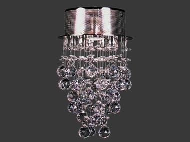 Classic Lighting Andromeda 1-Light Chrome Flush Mount C816014CHCP