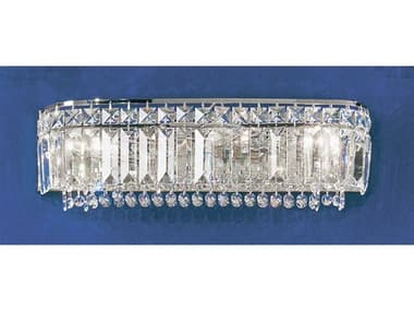 Classic Lighting Ambassador 3-Light Chrome Crystal Vanity Light C81624CHCP