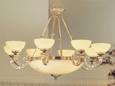 Classic Lighting Mallorca 12-Light Antique Bronze Traditional Bowl Candelabra Chandelier C85629ABZ