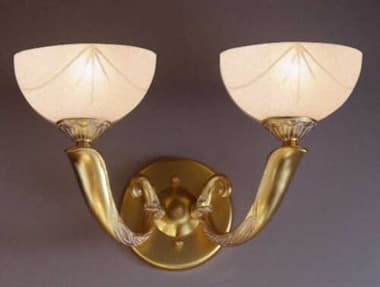 Classic Lighting Valencia 2-Light Gold Matte Traditional Wall Sconce C85652GM