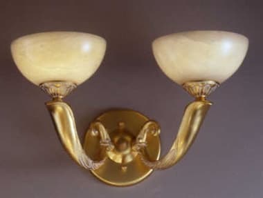 Classic Lighting Valencia 2-Light Gold Matte Traditional Wall Sconce C85662GM