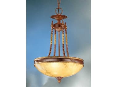 Classic Lighting Valencia 3-Light Antique Bronze Traditional Bowl Pendant C85663ABZ