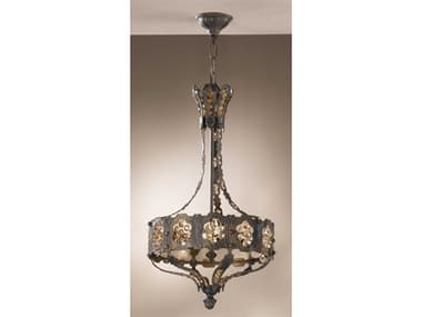 Classic Lighting Castillio De Bronce 3-Light Aged Bronze Traditional Pendant C857333AGBAI