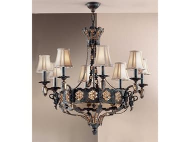 Classic Lighting Castillio De Bronce 12-Light Aged Bronze Traditional Candelabra Chandelier C857338AGBAI