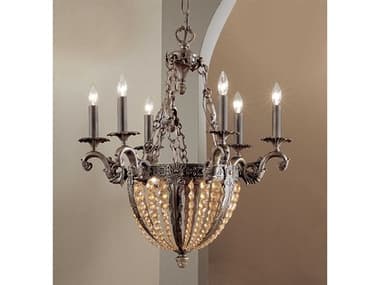 Classic Lighting Merlot 9-Light Aged Bronze Traditional Candelabra Chandelier C85766AGBAI