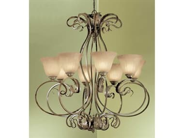 Classic Lighting Manilla 36" Wide 8-Light English Bronze Traditional Chandelier C868308EBSSG