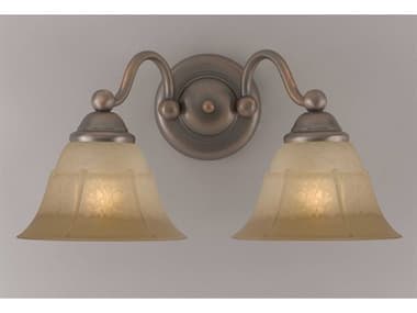 Classic Lighting Providence 2-Light Antique Copper Traditional Wall Sconce C869622ACPTCG