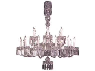 Classic Lighting Buckingham 18-Light Chrome Traditional Candelabra Chandelier C882033CHCP