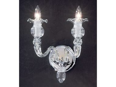 Classic Lighting Palermo 2-Light Chrome Traditional Wall Sconce C88292CH