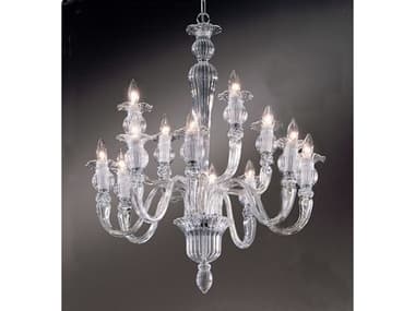 Classic Lighting Palermo 12-Light Chrome Traditional Candelabra Chandelier C88294CH